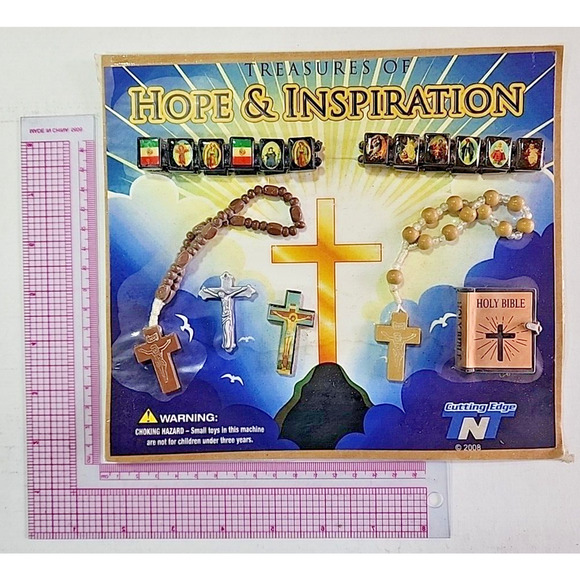 Vintage Vending Display Board Treasures of Hope and Inspiration 0452 - Picture 1 of 2